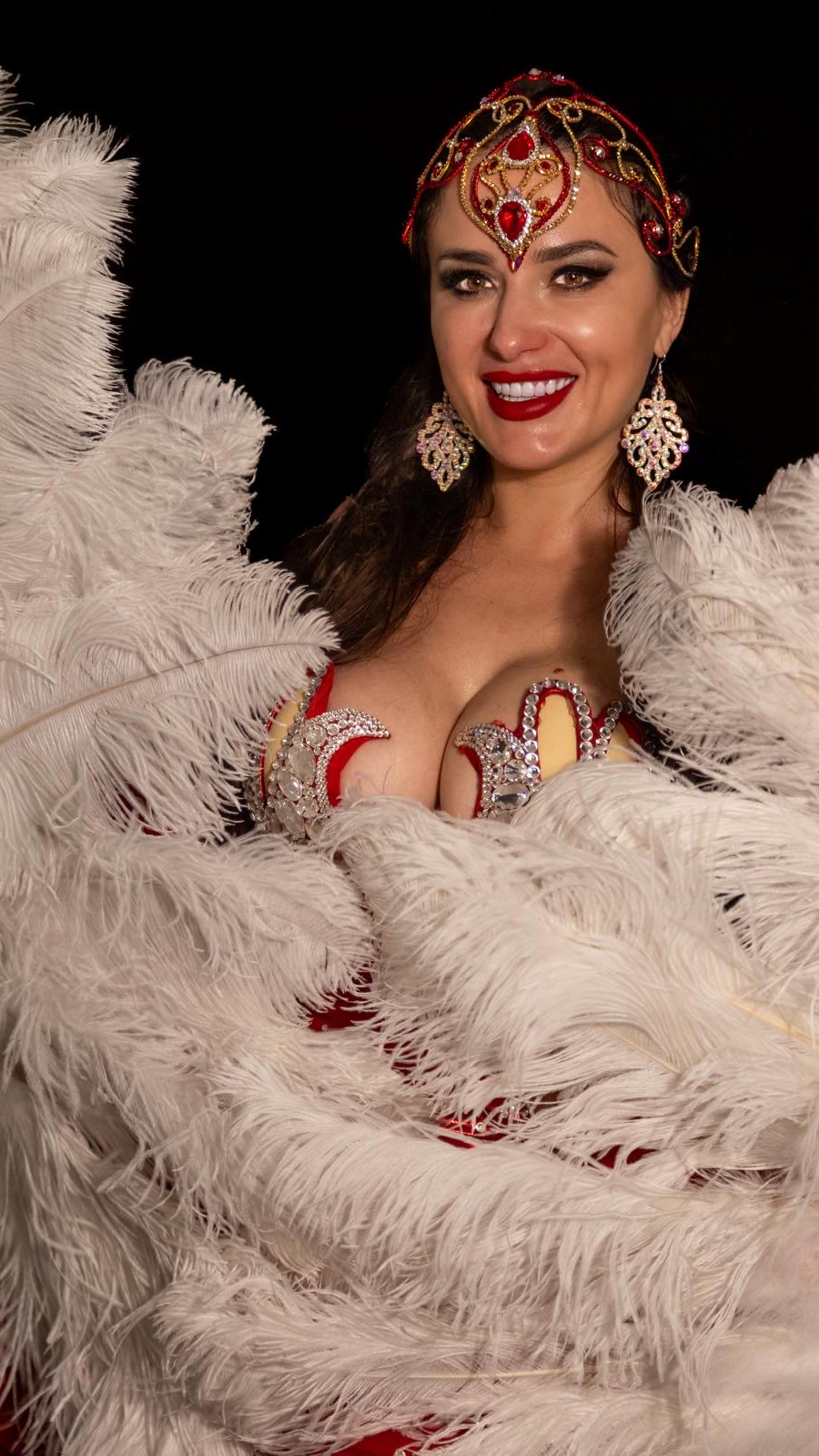 Costume detail portrait