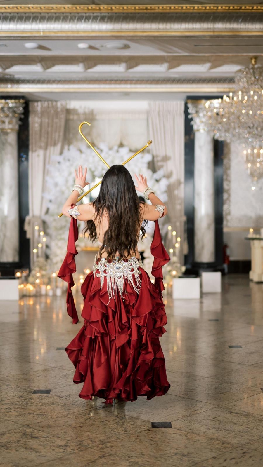 Amazing Ivanna performing cultural Oriental Dance entertainment
